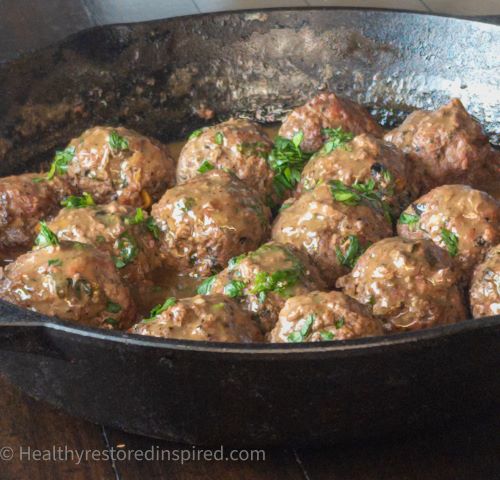 Keto Swedish Meatballs