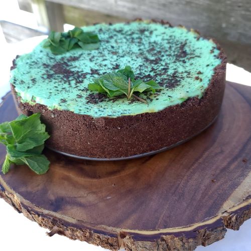 Mint Chocolate Cheesecake