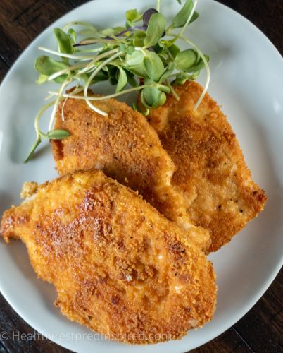 Breaded Chicken Cutlets - Healthy Restored Inspired